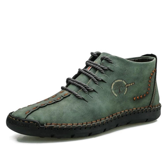 Men Orthopedic Wear-resistant Leather Shoes