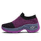 Breathable Orthopedic No-Tie Stretch Shoes - Purple