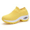 Breathable Orthopedic No-Tie Stretch Shoes - Yellow