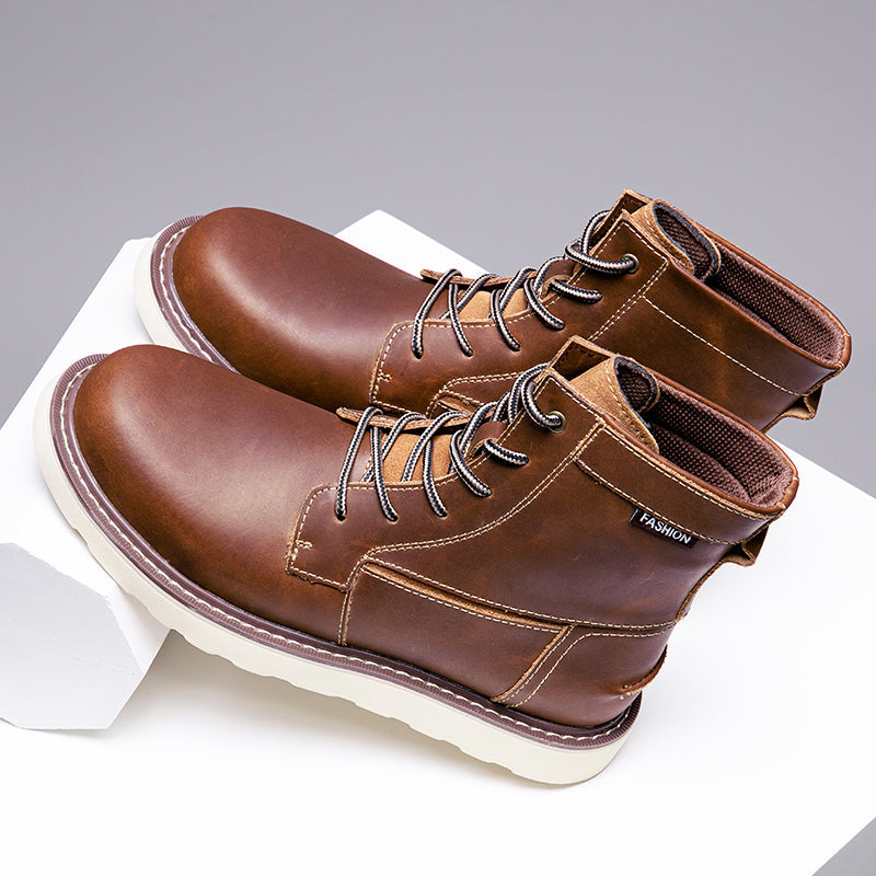 Orthopedic Boots Casual Boots For Men Waterproof Chukka Boots Mens