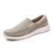 Comfort Stretch Slip-On Orthopedic Loafer - Khaki