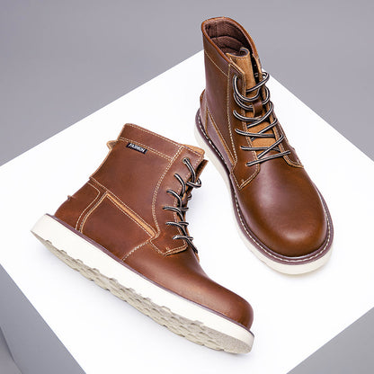 Orthopedic Boots Casual Boots For Men Waterproof Chukka Boots Mens