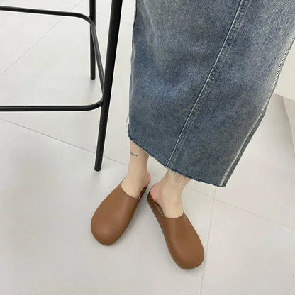 Orthopedic Women's Italian Leather Slippers / Orthopedic Shoes