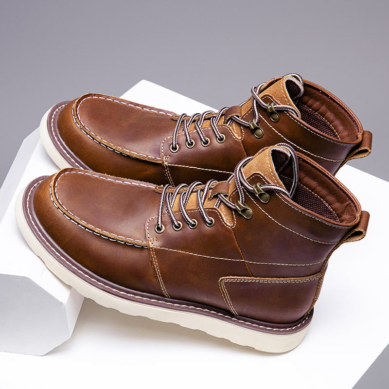 Orthopedic Boots Casual Boots For Men Waterproof Chukka Boots Mens
