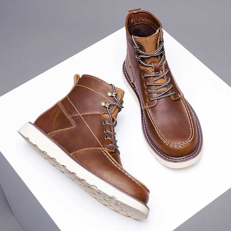 Orthopedic Boots Casual Boots For Men Waterproof Chukka Boots Mens