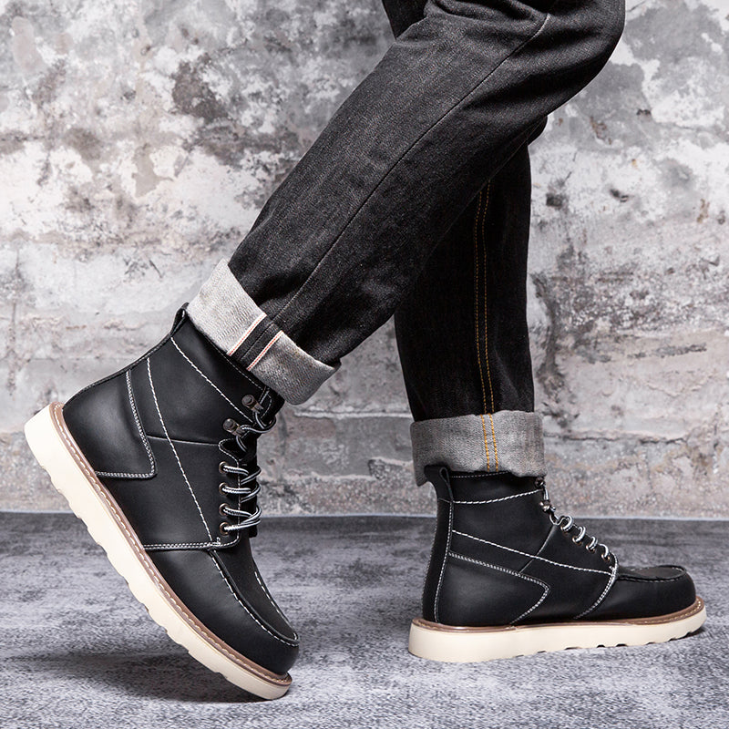 Orthopedic Boots Casual Boots For Men Waterproof Chukka Boots Mens