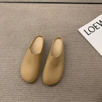 Orthopedic Women's Italian Leather Slippers / Orthopedic Shoes