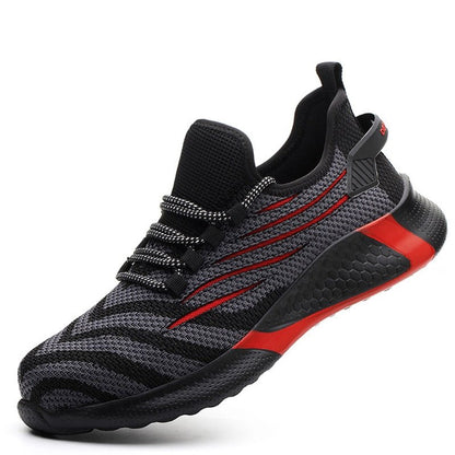 Orthopedic Pain-Relief Unbreakable Safety Shoes - Red