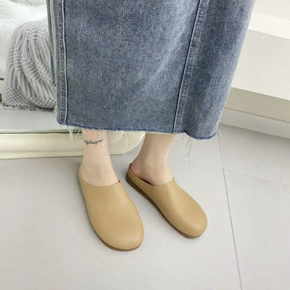 Orthopedic Women's Italian Leather Slippers / Orthopedic Shoes