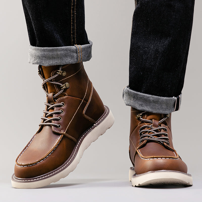 Orthopedic Boots Casual Boots For Men Waterproof Chukka Boots Mens
