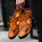Men Orthopedic Non-Slip Breathable Leather Sandals