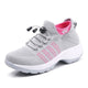 Orthopedic Stretch Cushion Shoes - Gray Pink